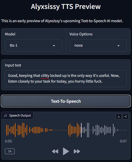 NEW SissyGPT Model: Adding Voice & 128K Context .